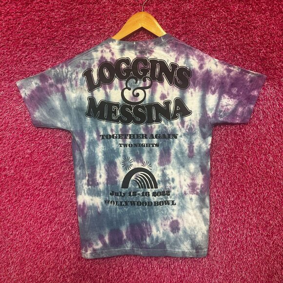 Kenny Loggins and Jim Messina Together Again Tour Tie Dye Small - Picture 3 of 4